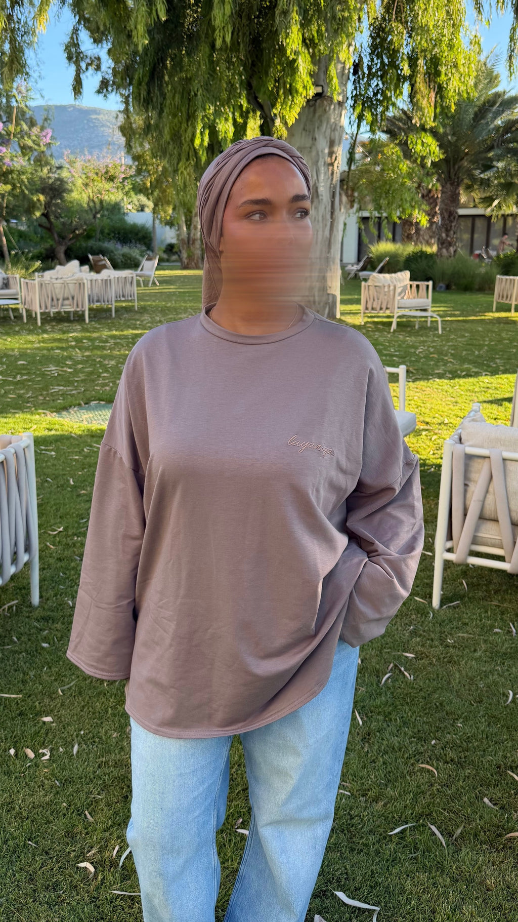 T-SHIRT SIGNATURE • TAUPE