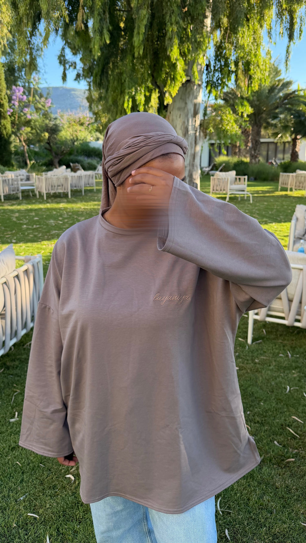 T-SHIRT SIGNATURE • TAUPE