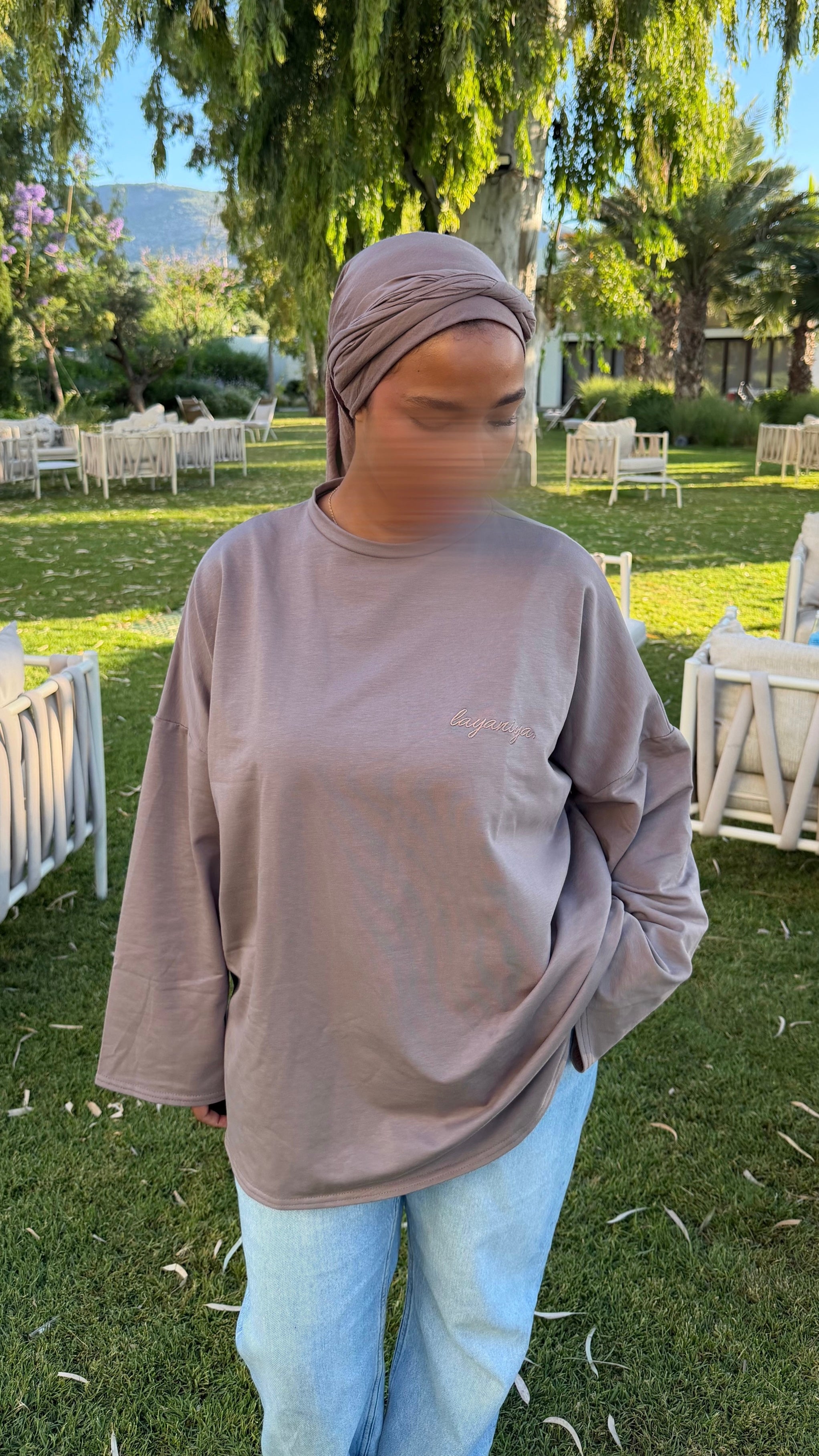 T-SHIRT SIGNATURE • TAUPE