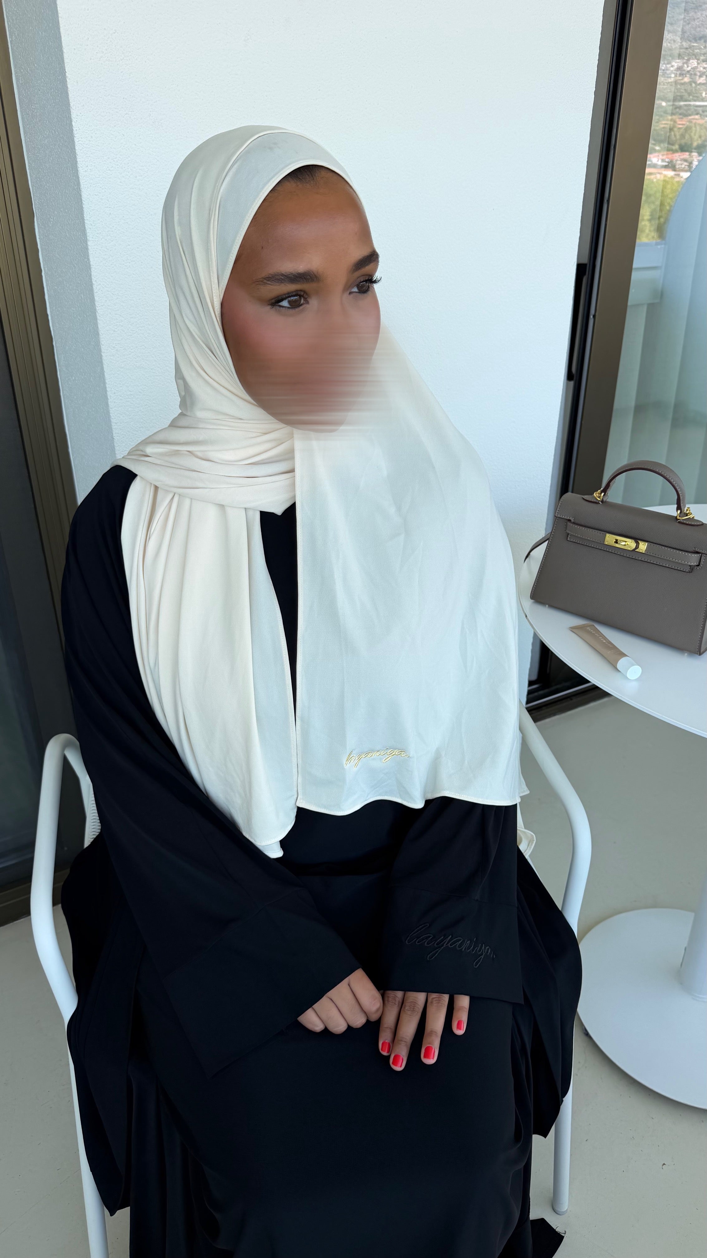 HIJAB JERSEY PREMIUM • LEMON