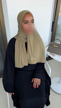 HIJAB JERSEY PREMIUM • OLIVE