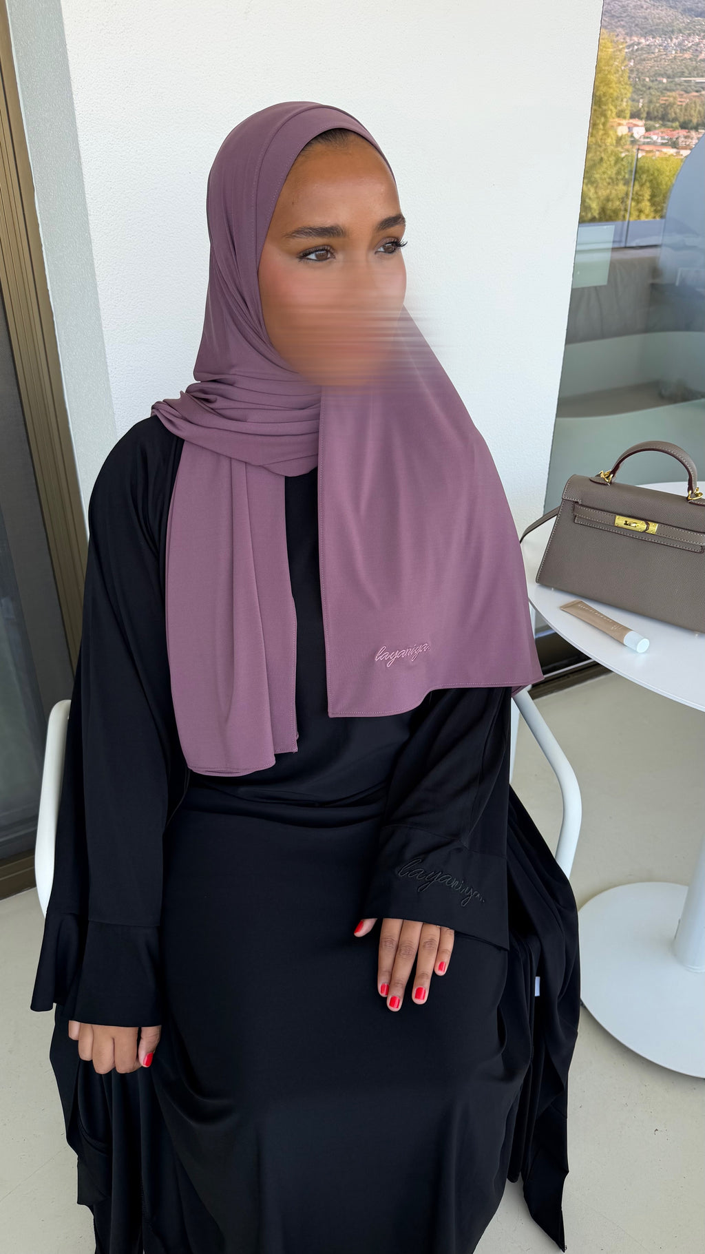 HIJAB JERSEY PREMIUM • LAVENDER