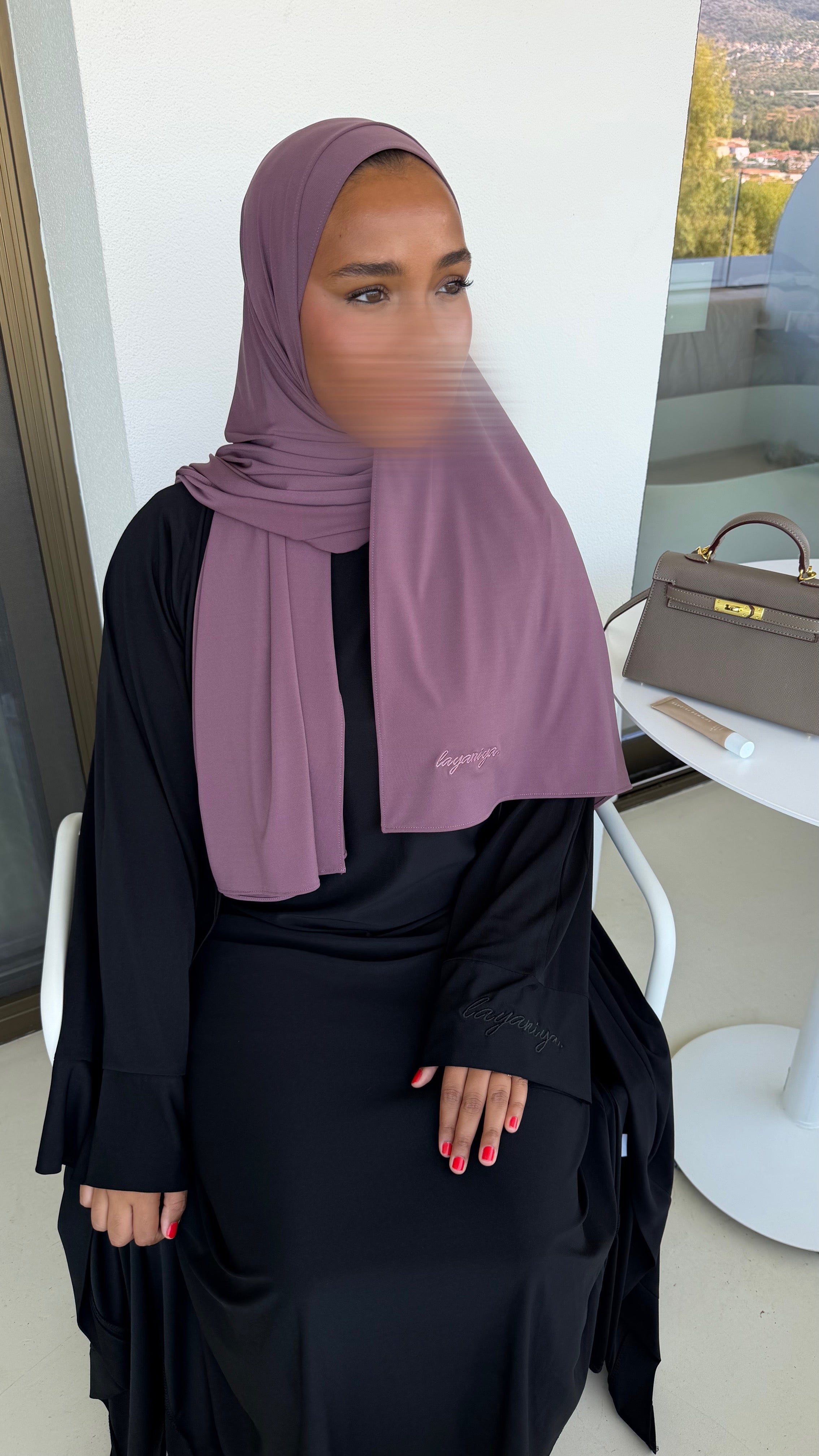 HIJAB JERSEY PREMIUM • LAVENDER