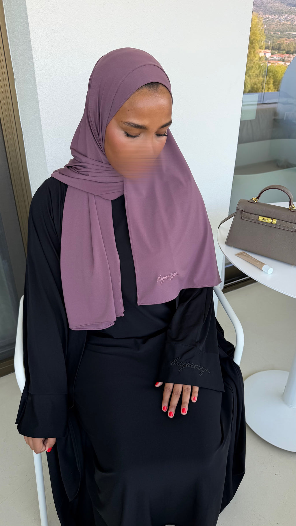 HIJAB JERSEY PREMIUM • LAVENDER