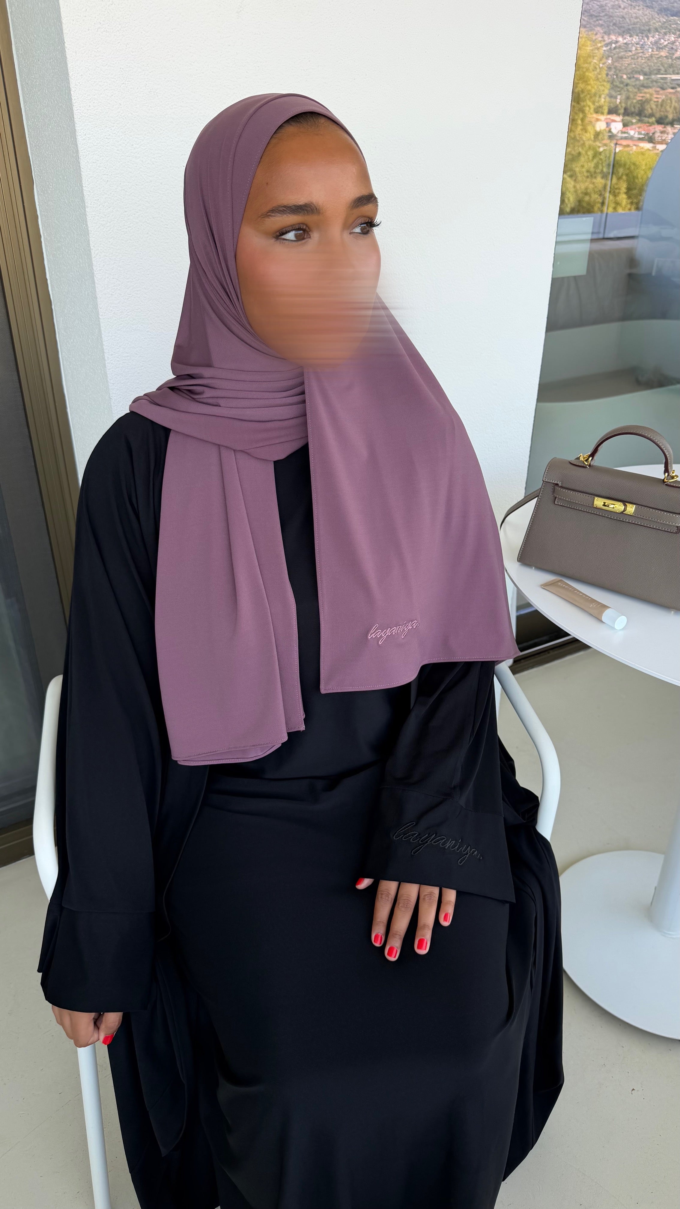 HIJAB JERSEY PREMIUM • LAVENDER
