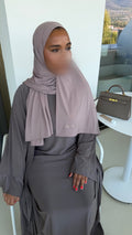 HIJAB JERSEY PREMIUM • TAUPE