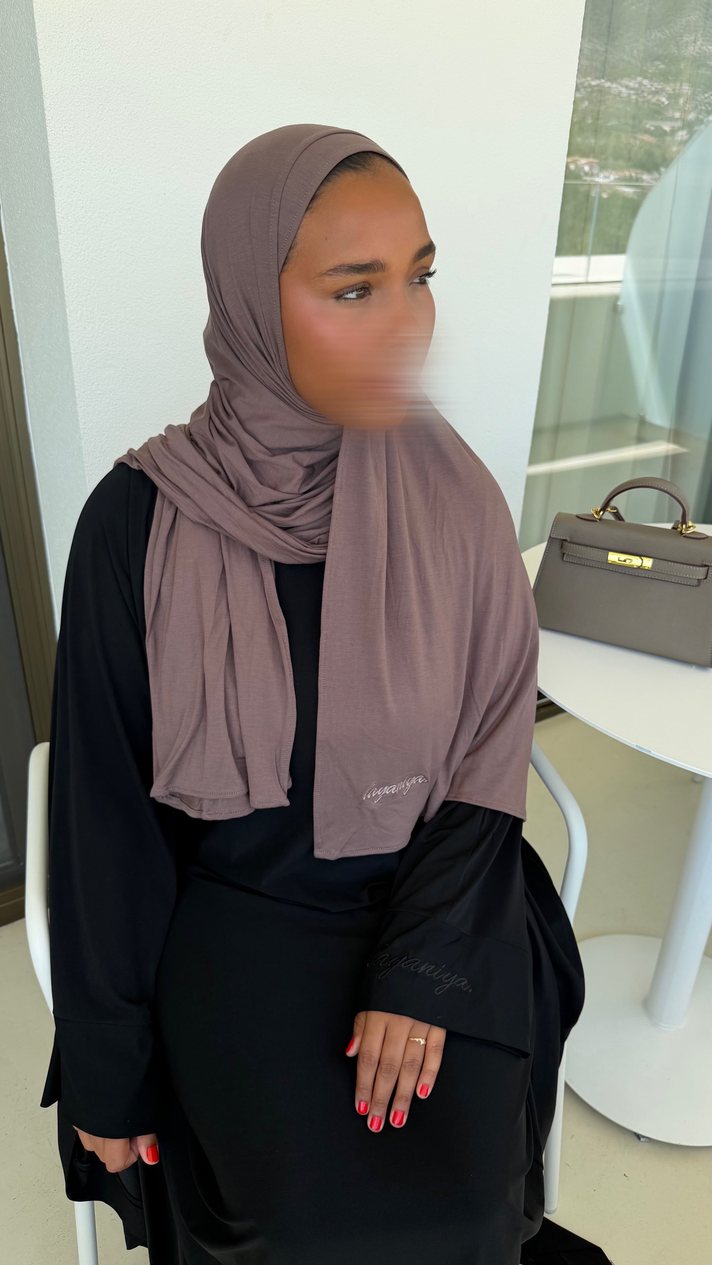 HIJAB JERSEY BAMBOO • MOCHA