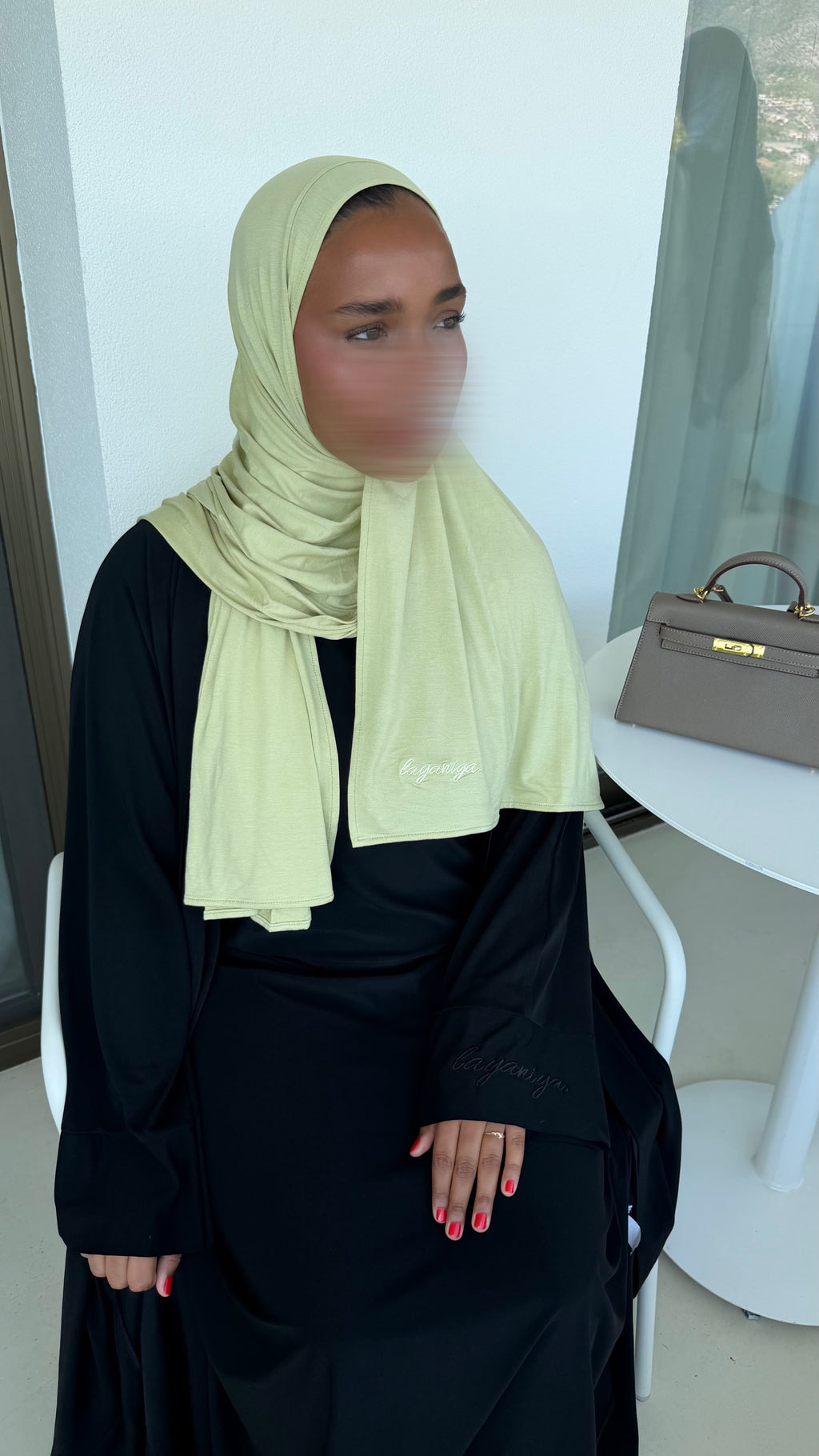 HIJAB JERSEY BAMBOO • VERT CLAIR