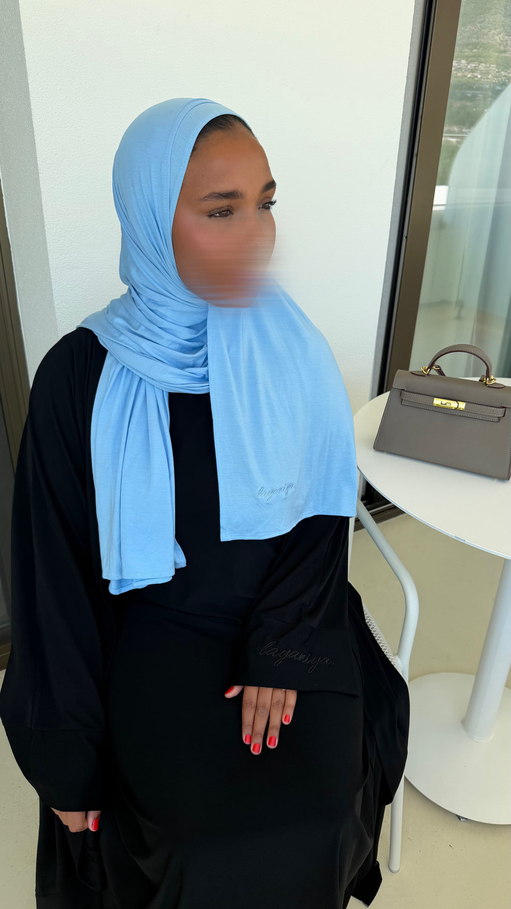 HIJAB JERSEY BAMBOO • OCEAN BLUE