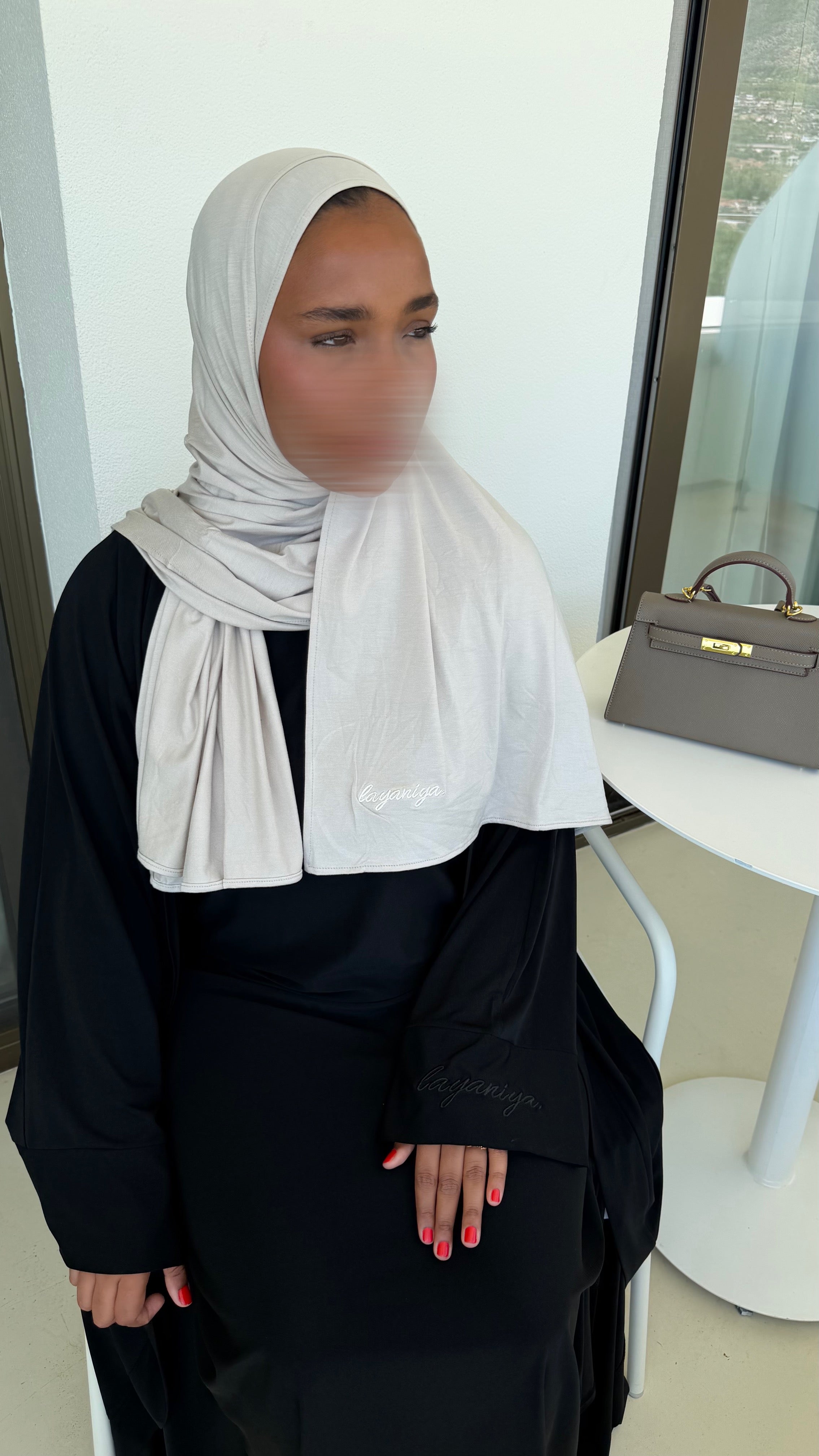HIJAB JERSEY BAMBOO • CREAM