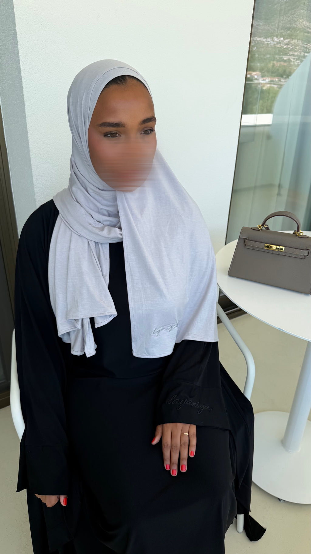 HIJAB JERSEY BAMBOO • GRIS CLAIR