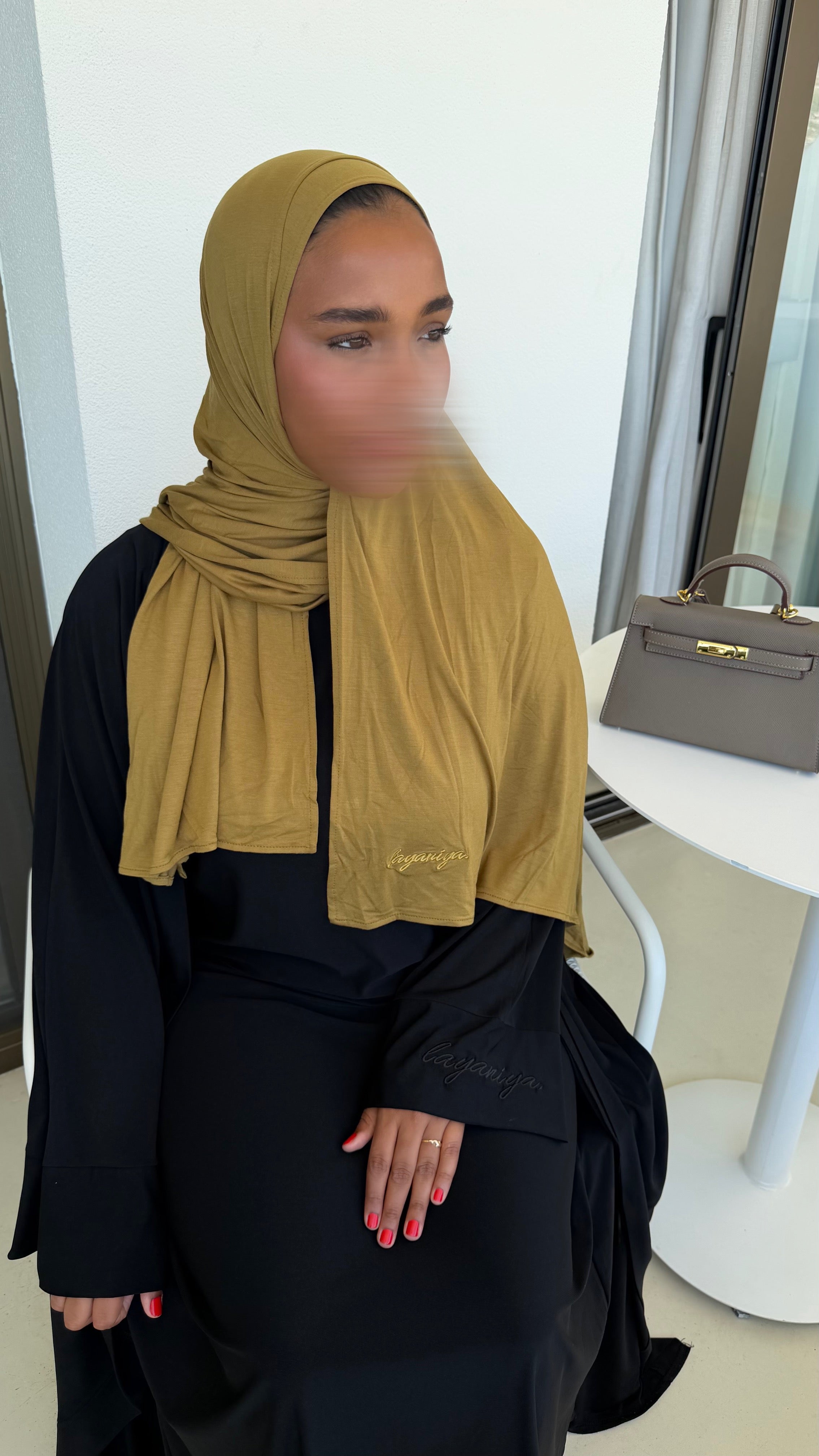 HIJAB JERSEY BAMBOO • OLIVE