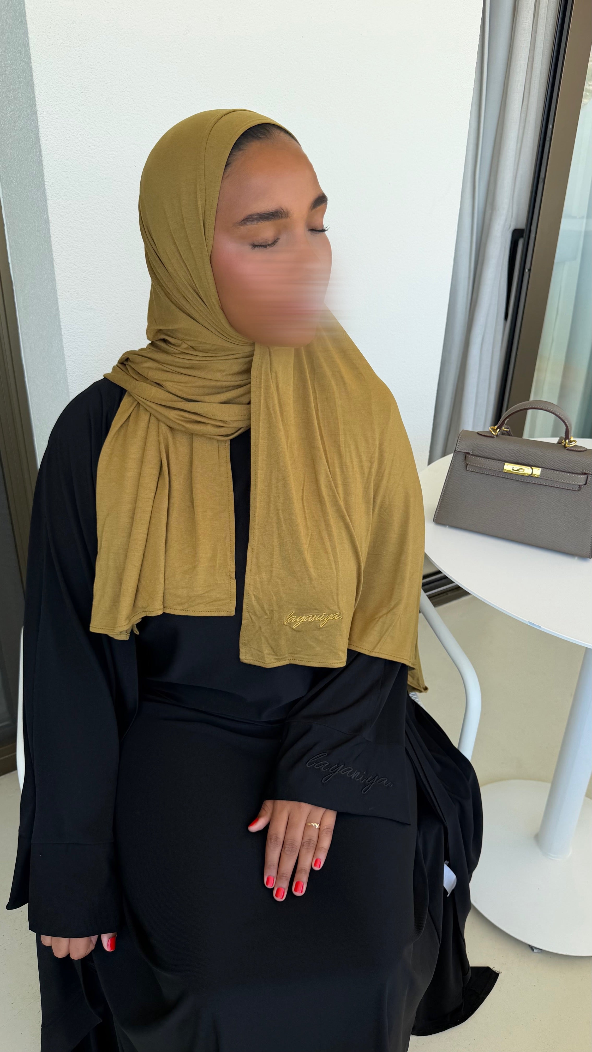 HIJAB JERSEY BAMBOO • OLIVE