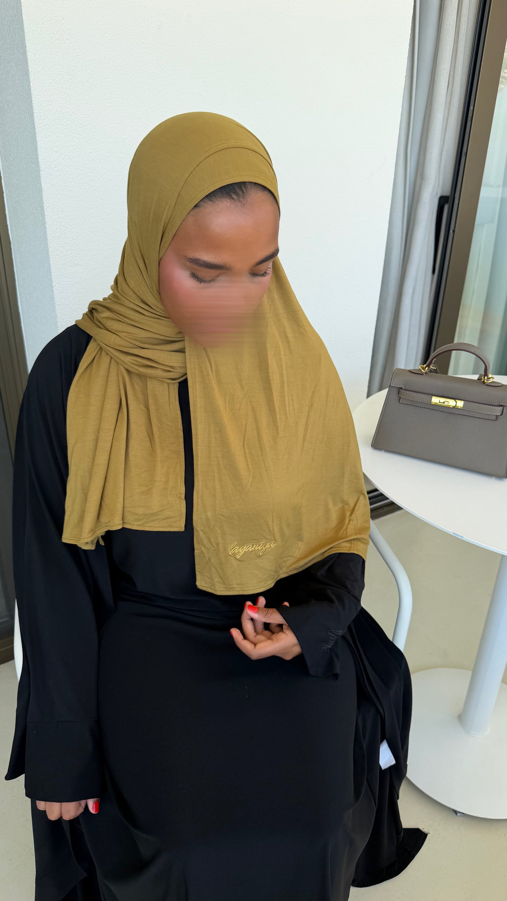 HIJAB JERSEY BAMBOO • OLIVE