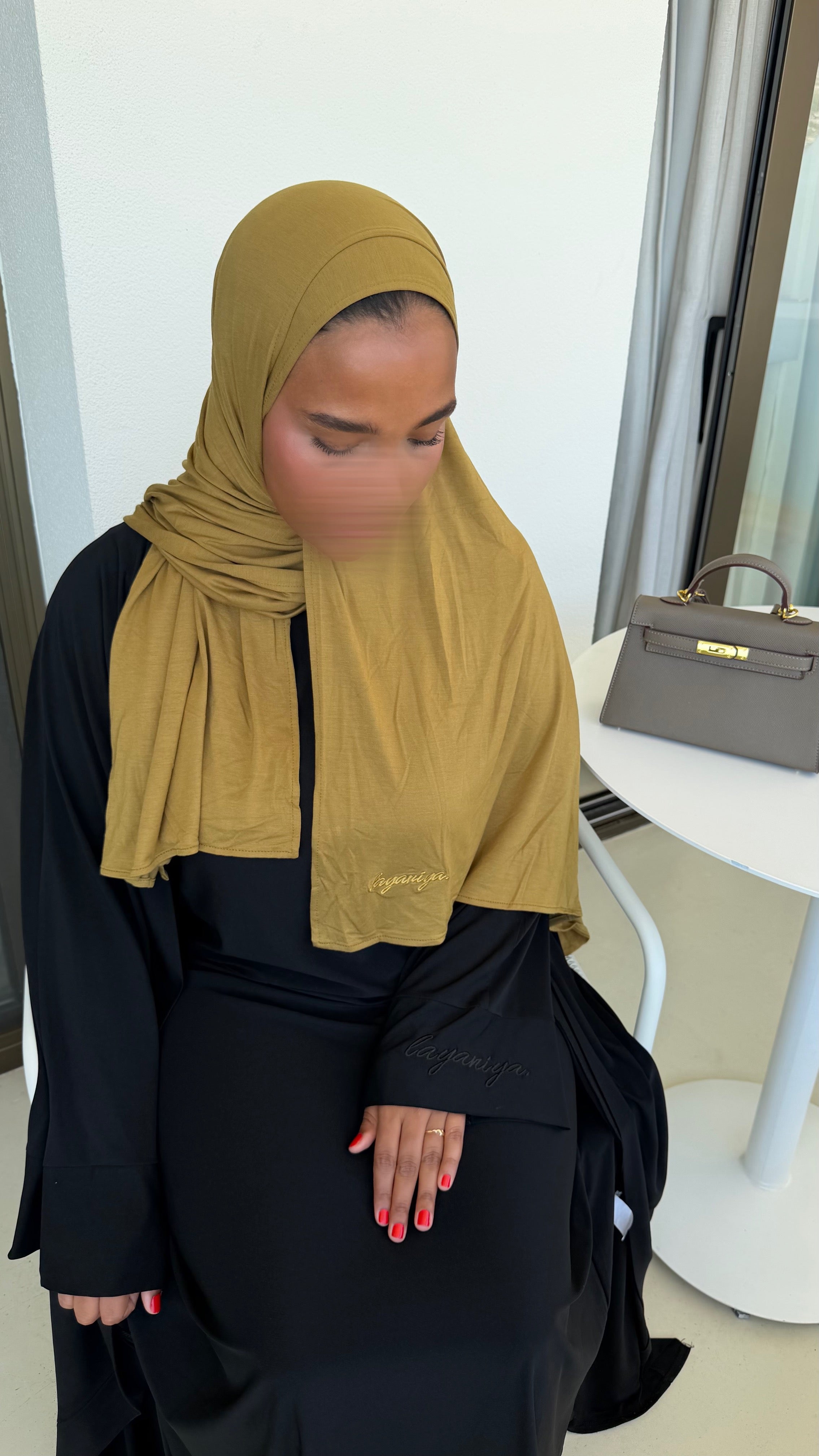HIJAB JERSEY BAMBOO • OLIVE